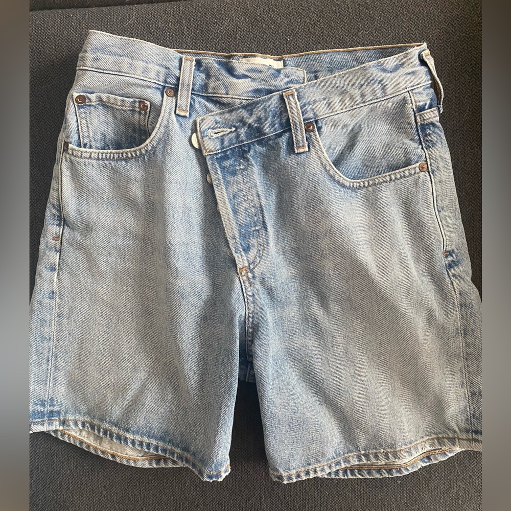 Agolde Criss Cross Short